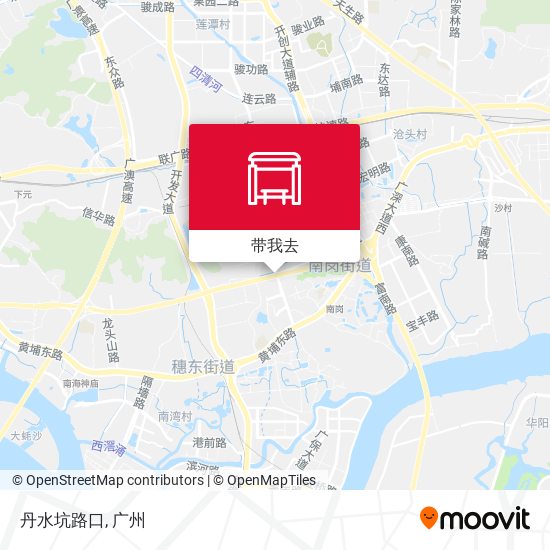 丹水坑路口地图