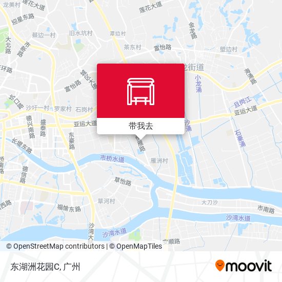 东湖洲花园C地图
