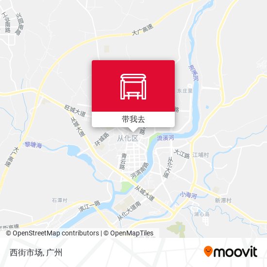 西街市场地图
