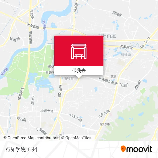 行知学院地图
