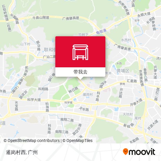 暹岗村西地图