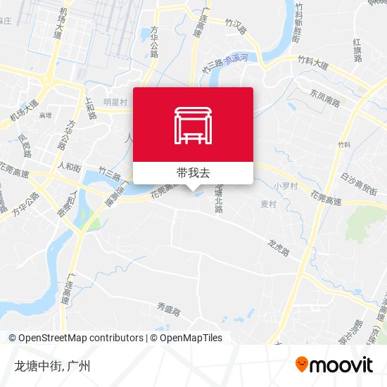 龙塘中街地图