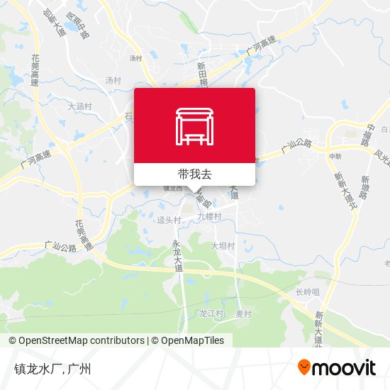 镇龙水厂地图