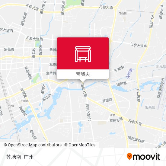 莲塘南地图
