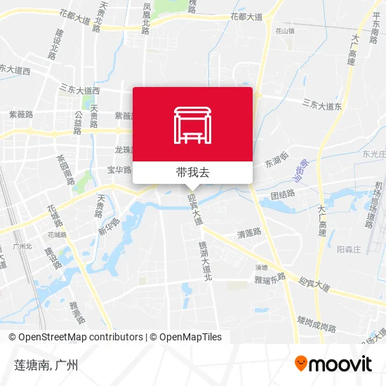 莲塘南地图