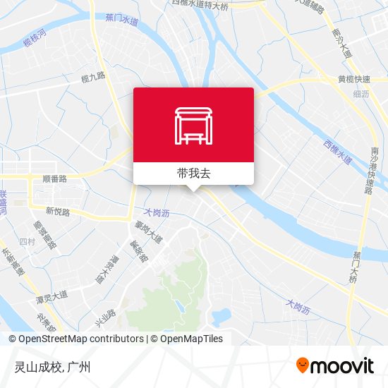 灵山成校地图