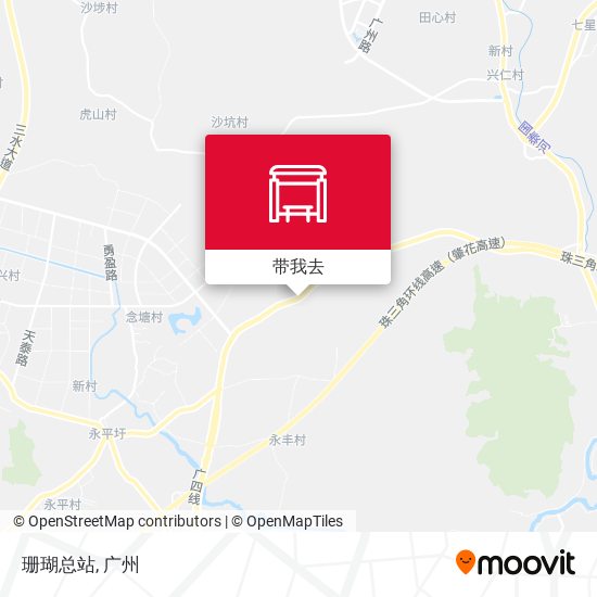 珊瑚总站地图