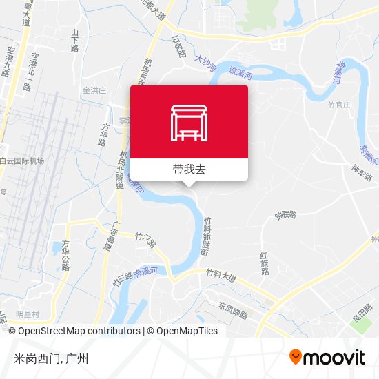 米岗西门地图