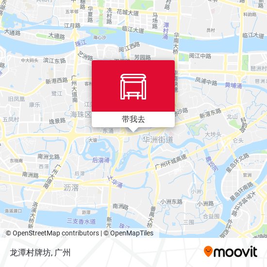 龙潭村牌坊地图