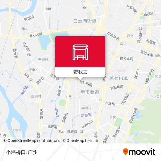 小坪桥口地图