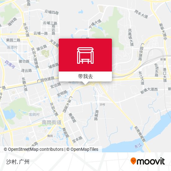 沙村地图