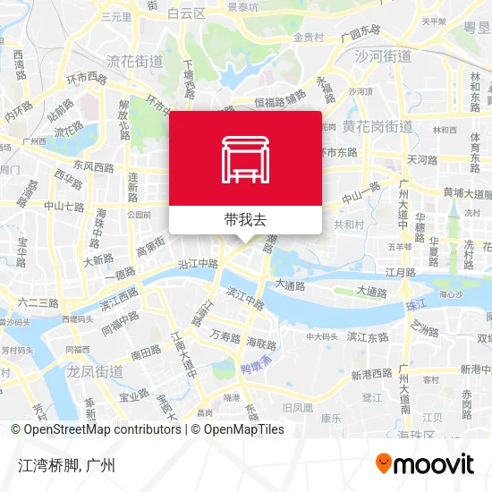 江湾桥脚地图