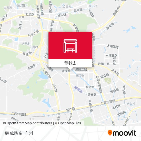 骏成路东地图