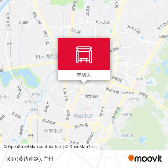 黄边(黄边南路)地图