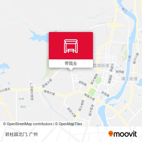 碧桂园北门地图