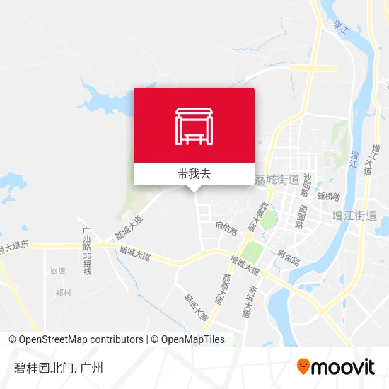 碧桂园北门地图