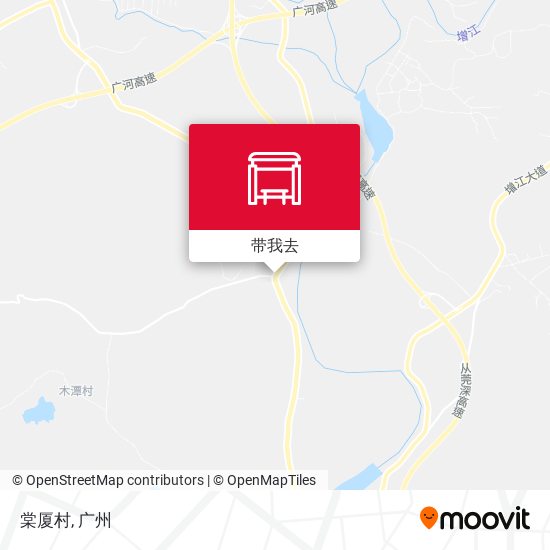 棠厦村地图