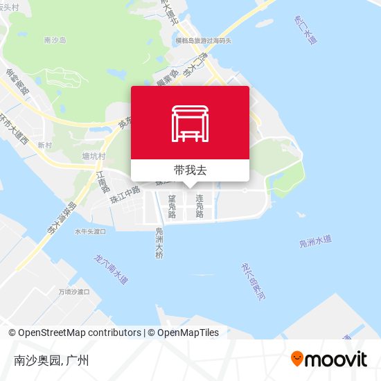 南沙奥园地图