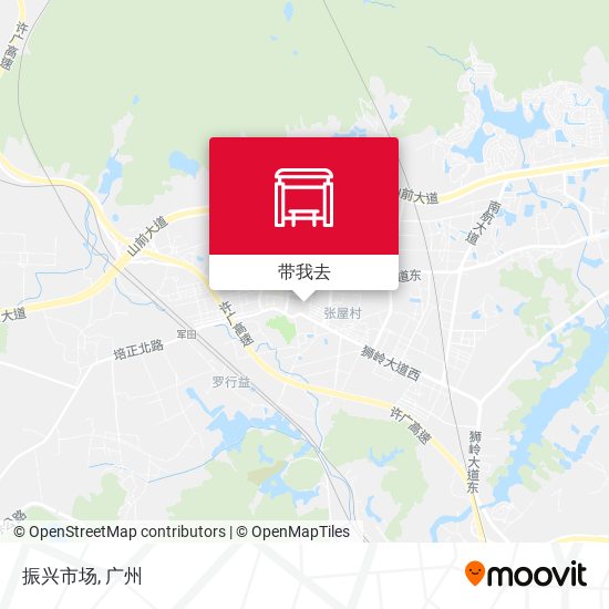 振兴市场地图