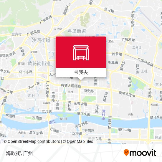 海欣街地图