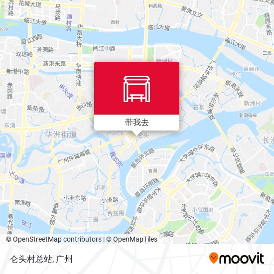 仑头村总站地图