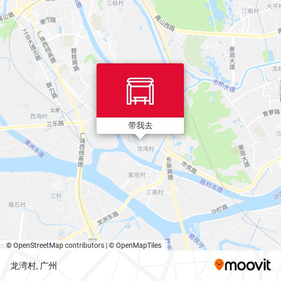 龙湾村地图