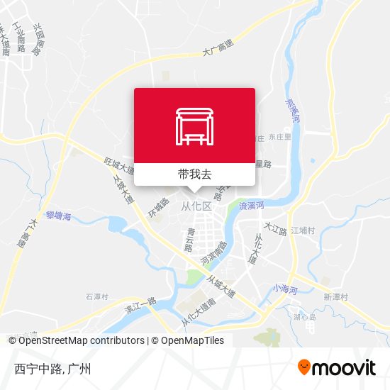 西宁中路地图