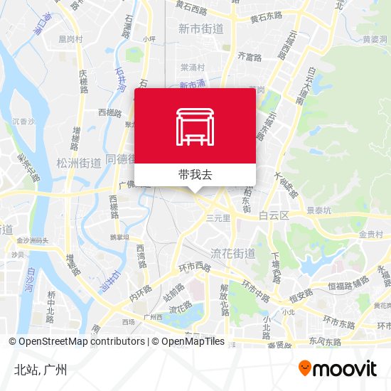 北站地图