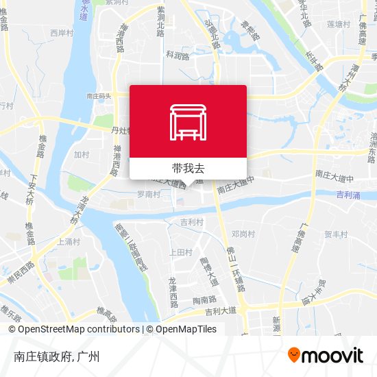 南庄镇政府地图