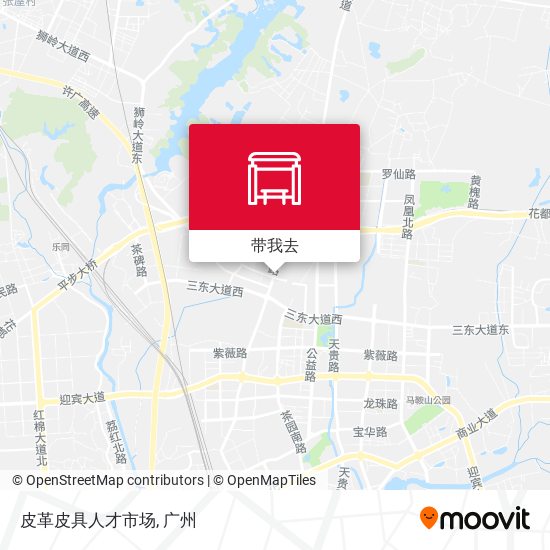 皮革皮具人才市场地图