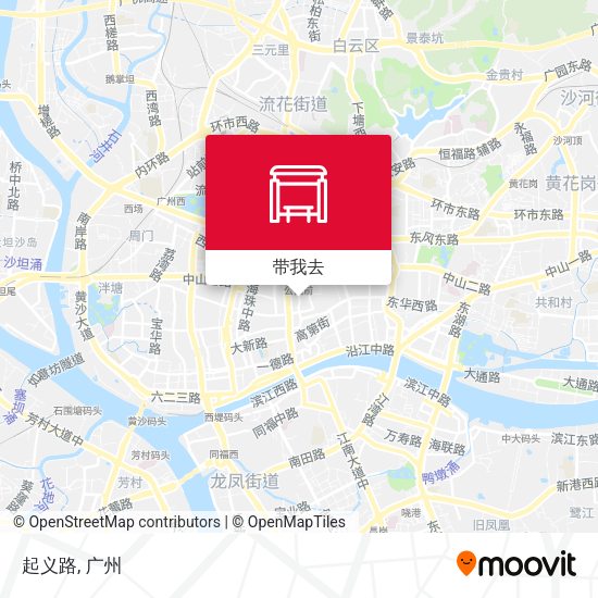 起义路地图