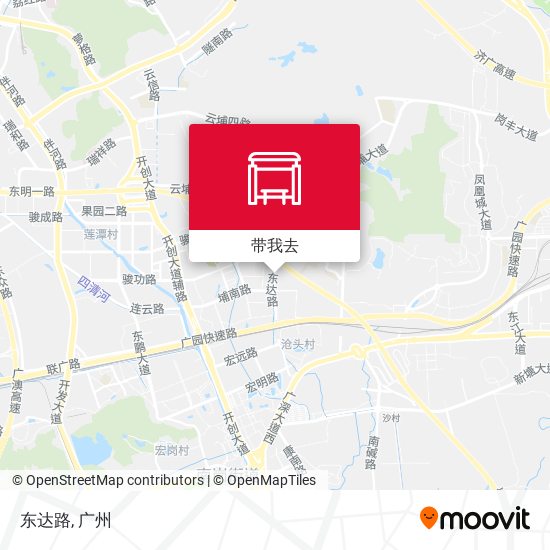 东达路地图