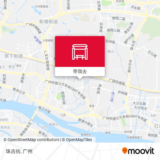 珠吉街地图