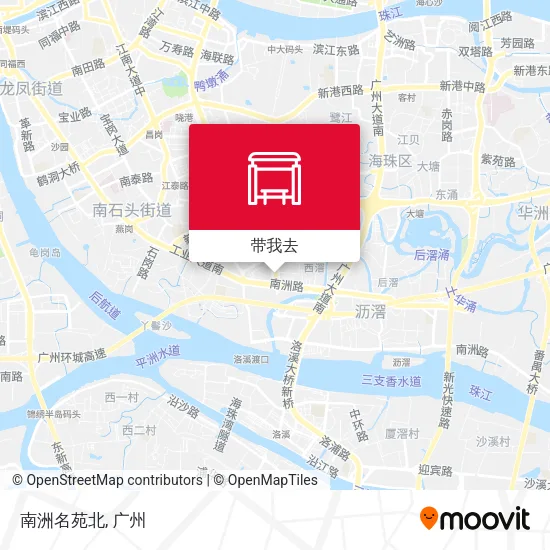 南洲名苑北地图