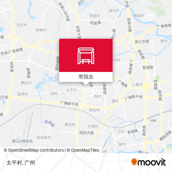 太平村地图