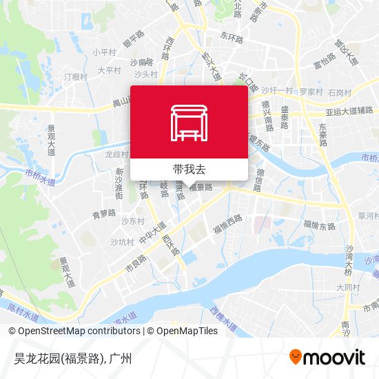 昊龙花园(福景路)地图