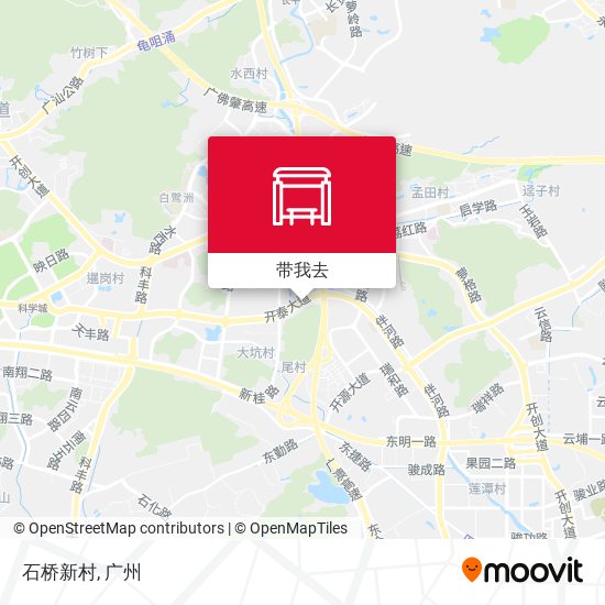 石桥新村地图