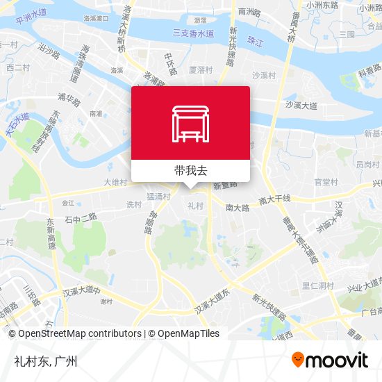 礼村东地图