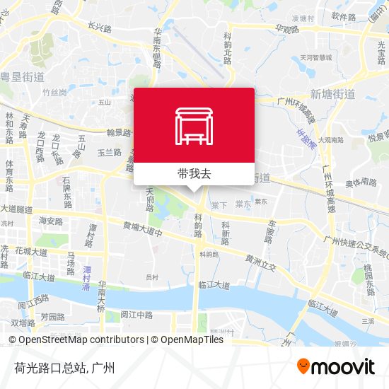 荷光路口总站地图