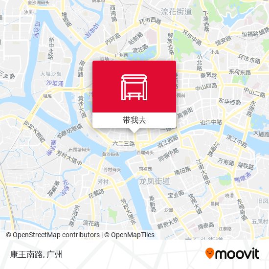 康王南路地图