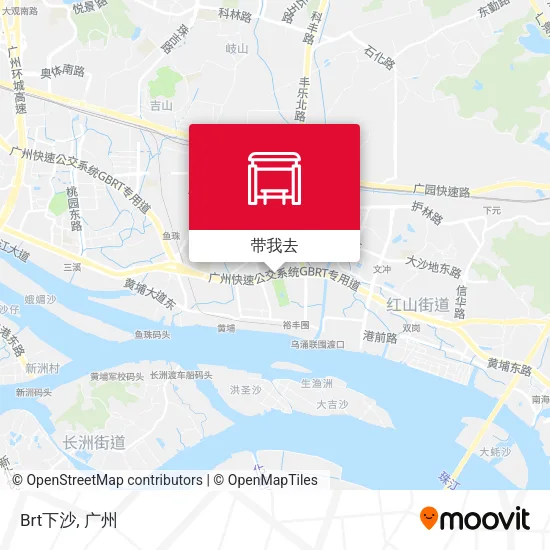 Brt下沙地图