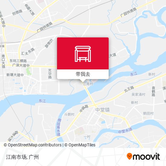 江南市场地图