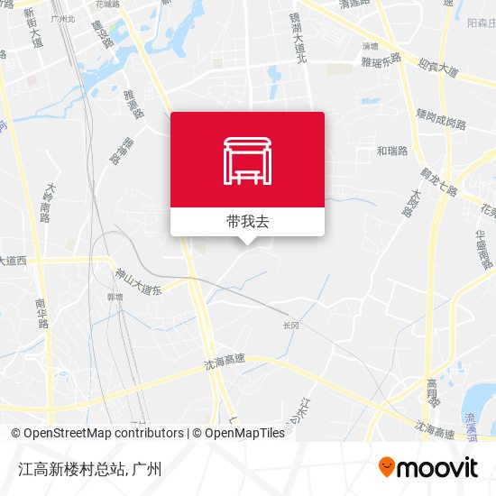江高新楼村总站地图