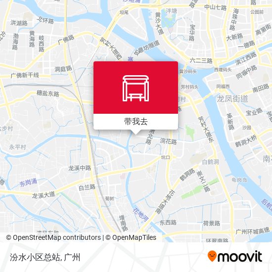 汾水小区总站地图