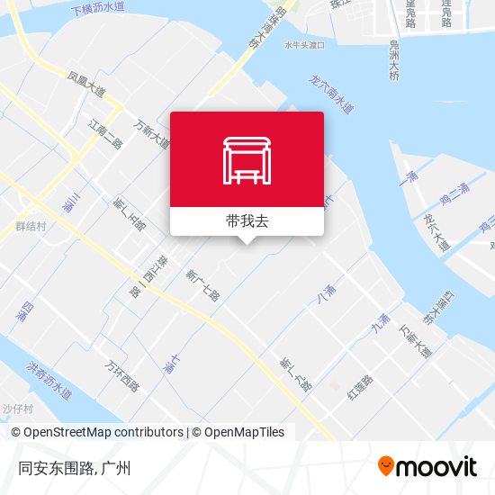 同安东围路地图