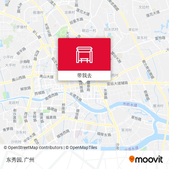 东秀园地图