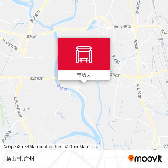 扬山村地图