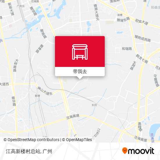 江高新楼村总站地图