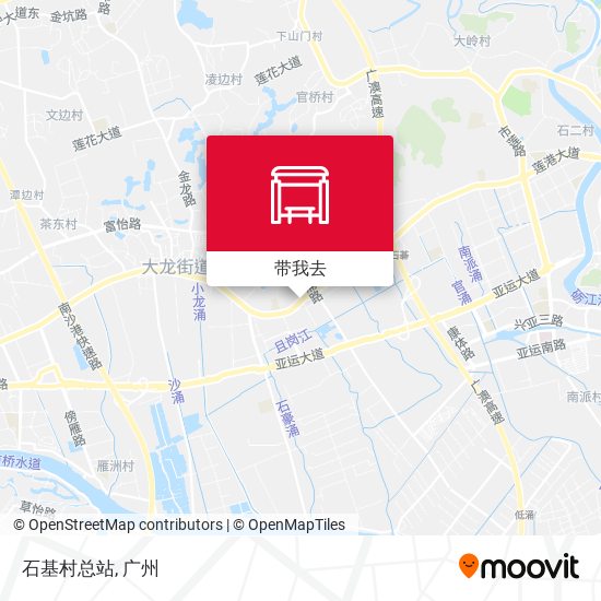 石基村总站地图