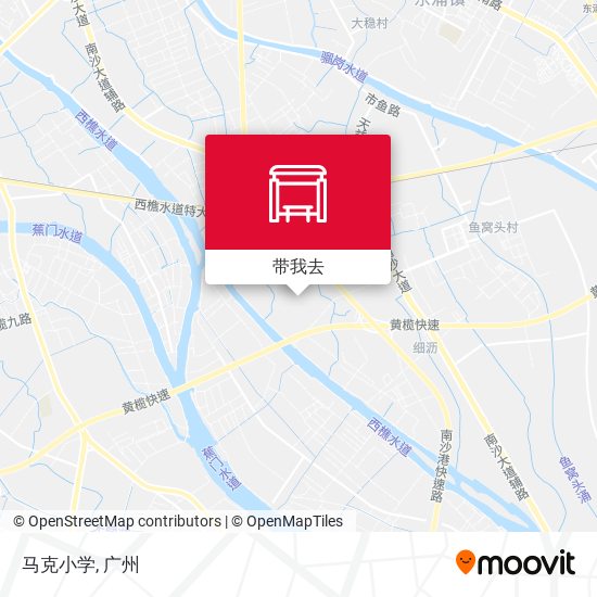 马克小学地图